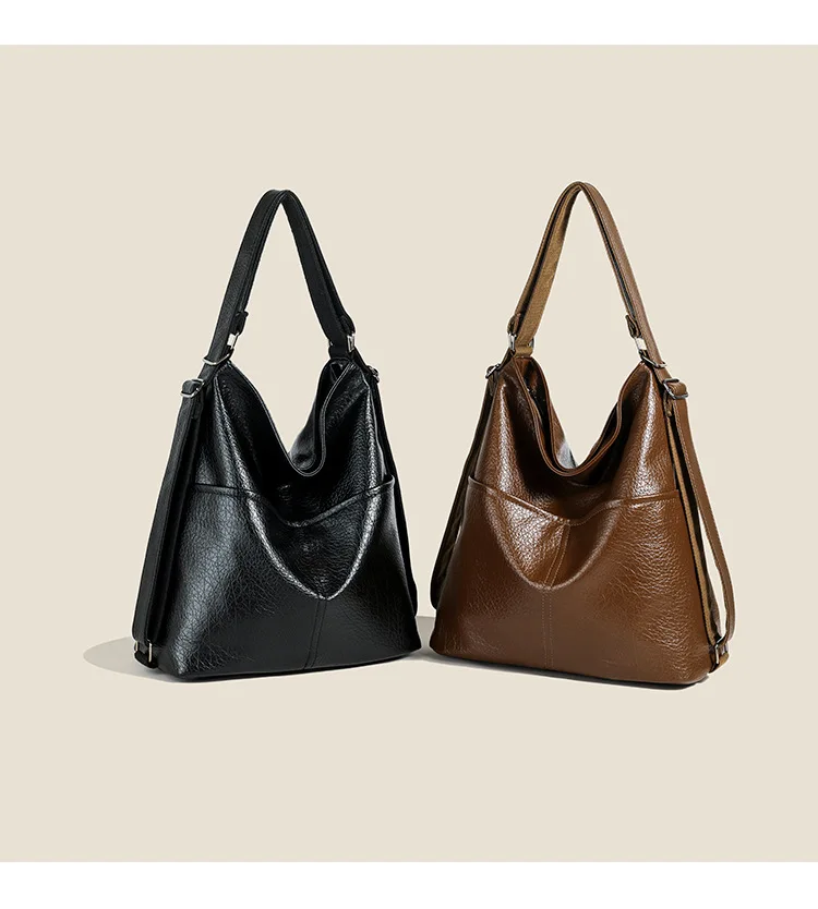 

‌2025 Women's Soft Convertible Backpack - Spacious Crossbody Purse for Travel, Mom Bag & Daily Use