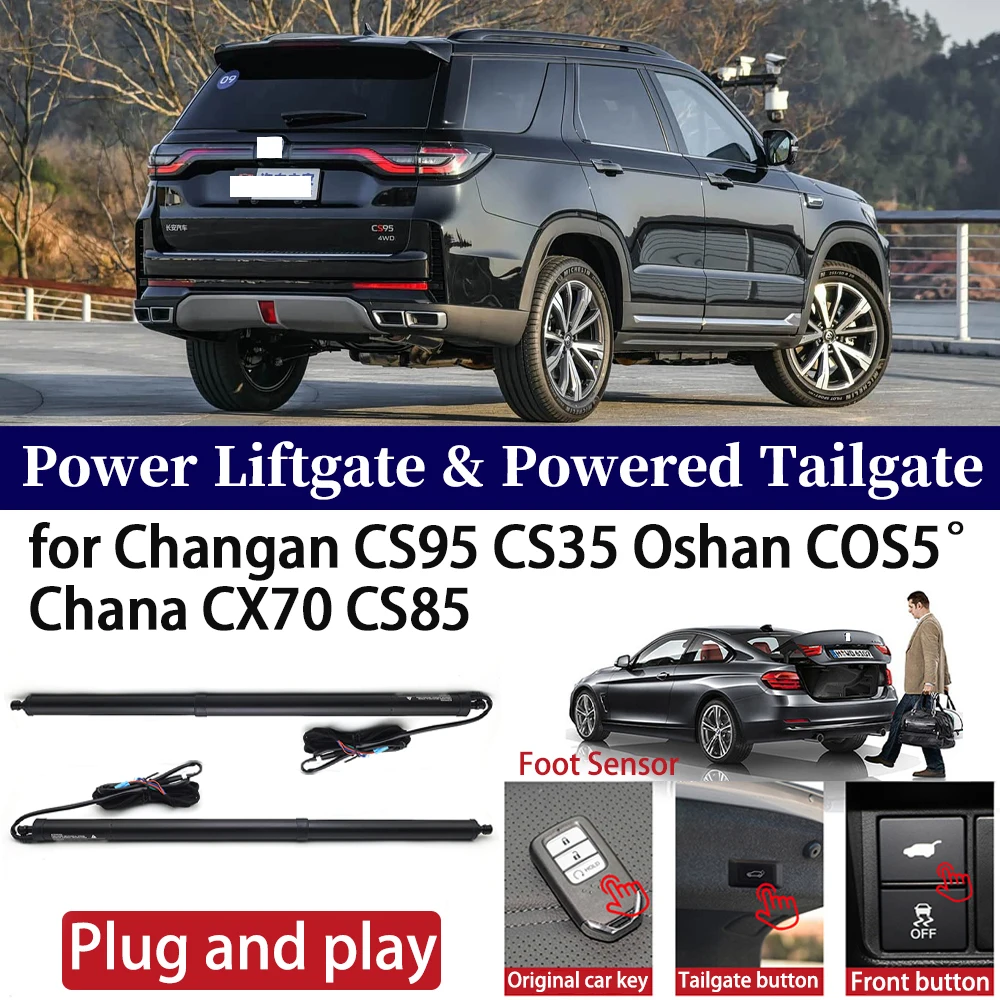 

for Changan CS95 CS35 Oshan COS5° Chana CX70 CS85 Car Power Liftgate Automatic One-Click Powered Tailgate Strut Plug and paly