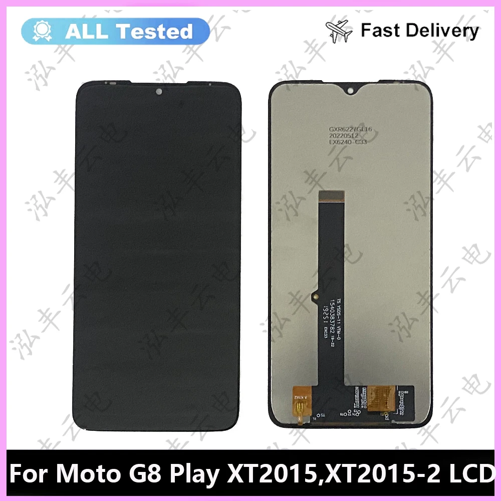 

6.2"For Motorola Moto G8 Play LCD Display Touch Screen Assembly Replacement For Moto G8 Play XT2015, XT2015-2 Display