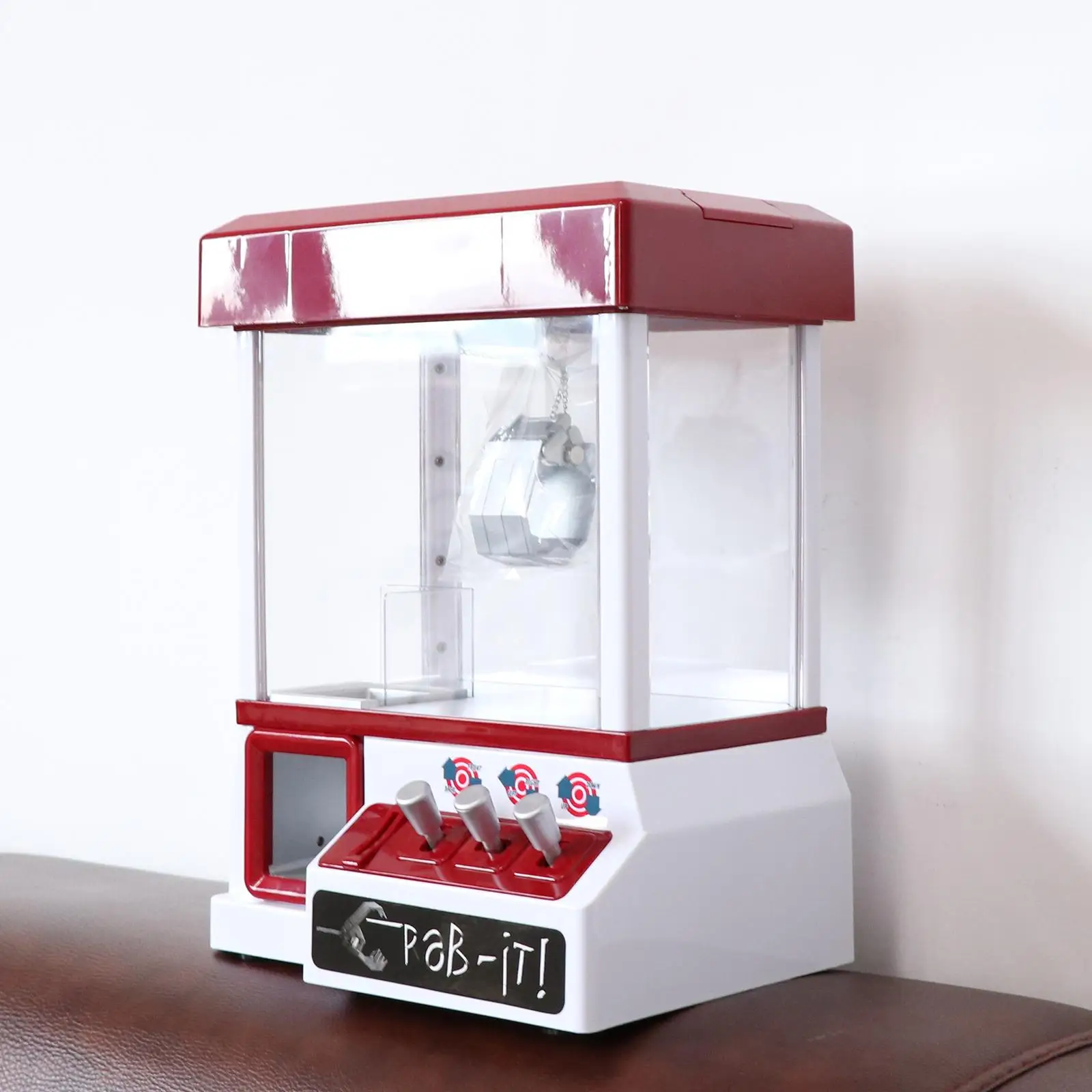 

Портативный классический приз захват, аркадная развлекательная настольная игра, подарочный игрушечный захват, домашний автомат для продажи кукол, шариков и конфет