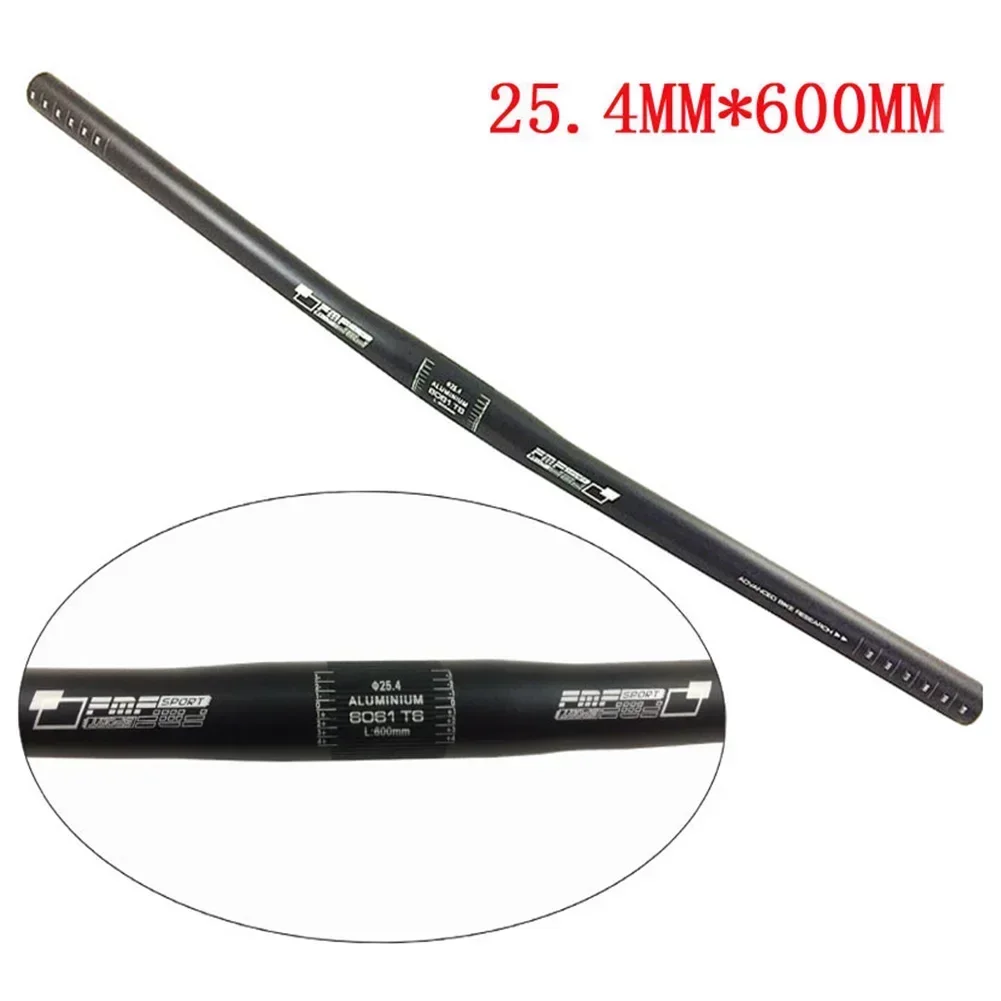 New Aluminium Handlebar BMXs MTB Mountain Bike Bicycle 600mm Riser 25.4mm Bar For Mountain Bicycle Bike Replacement Tool