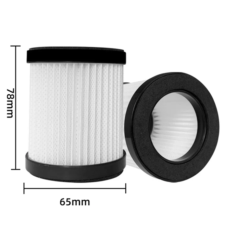 6 قطعة مرشحات HEPA ل MOOSOO XL618 Pro/ Voweek VW Vc08type مكنسة كهربائية لاسلكية ملحقات متينة للغاية