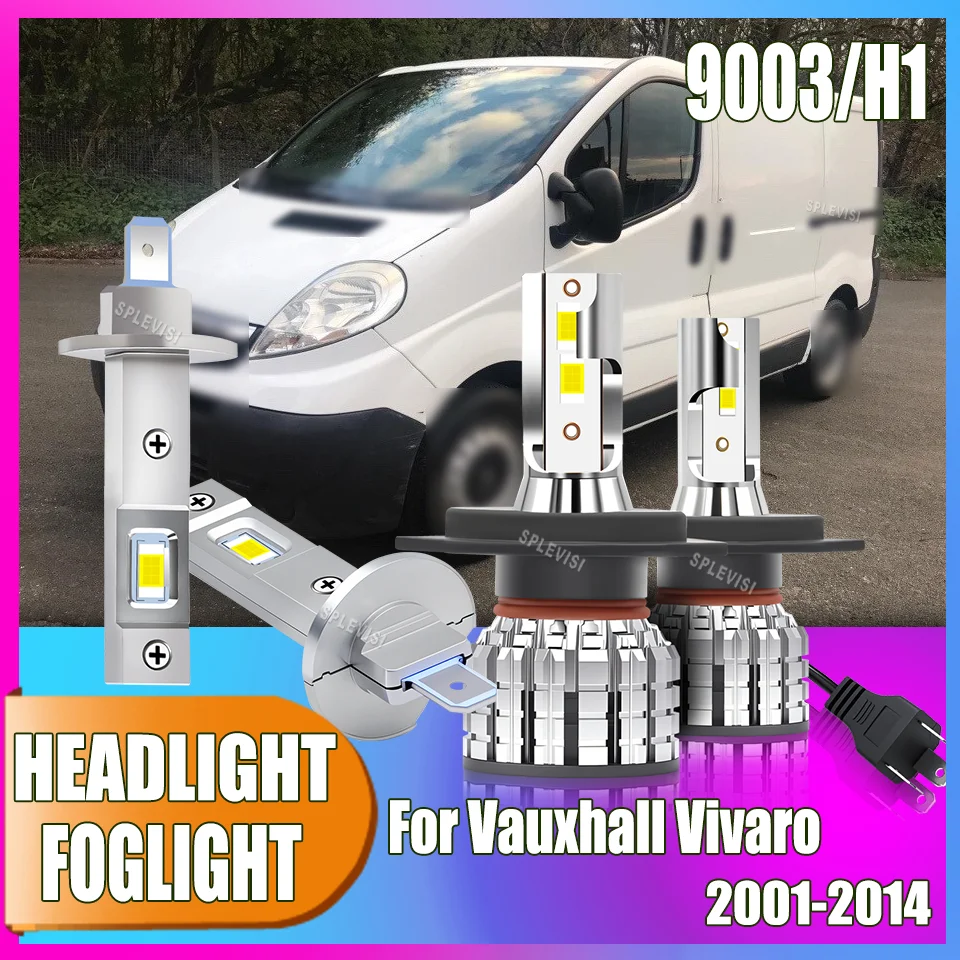 

LED Headlight Fog Kit – Bright Output For Vauxhall Vivaro 2001 2002 2003 2004 2005 2006 2007 2008 2009 2010 2011 2012 2013 2014
