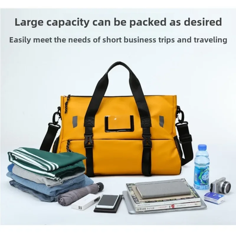 Korean travel bag women's dry and wet separation fitness bag multi-functional sports large capacity yoga bag