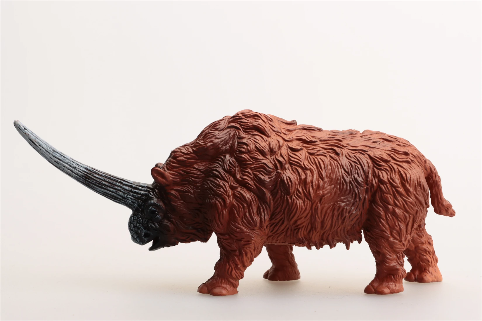 Earth Story Studio Woolly Rhinoceros Model Prehistoric Animal Figure Coelodonta Antiquitatis Collection Decor Birthday Gift