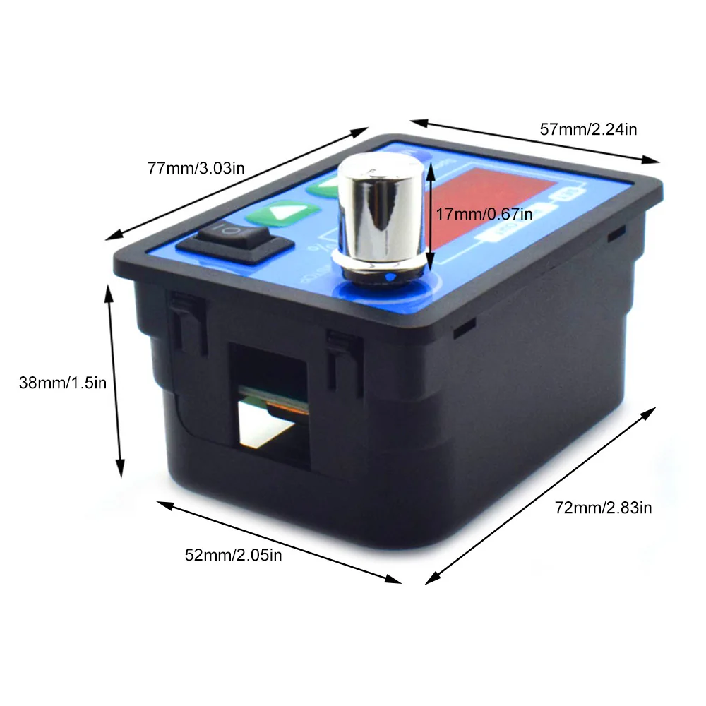 Controlador de velocidad del Motor DC6-55V 20A 30A PWM con funciones de avance y retroceso regulador ajustable generador regulador de Motor