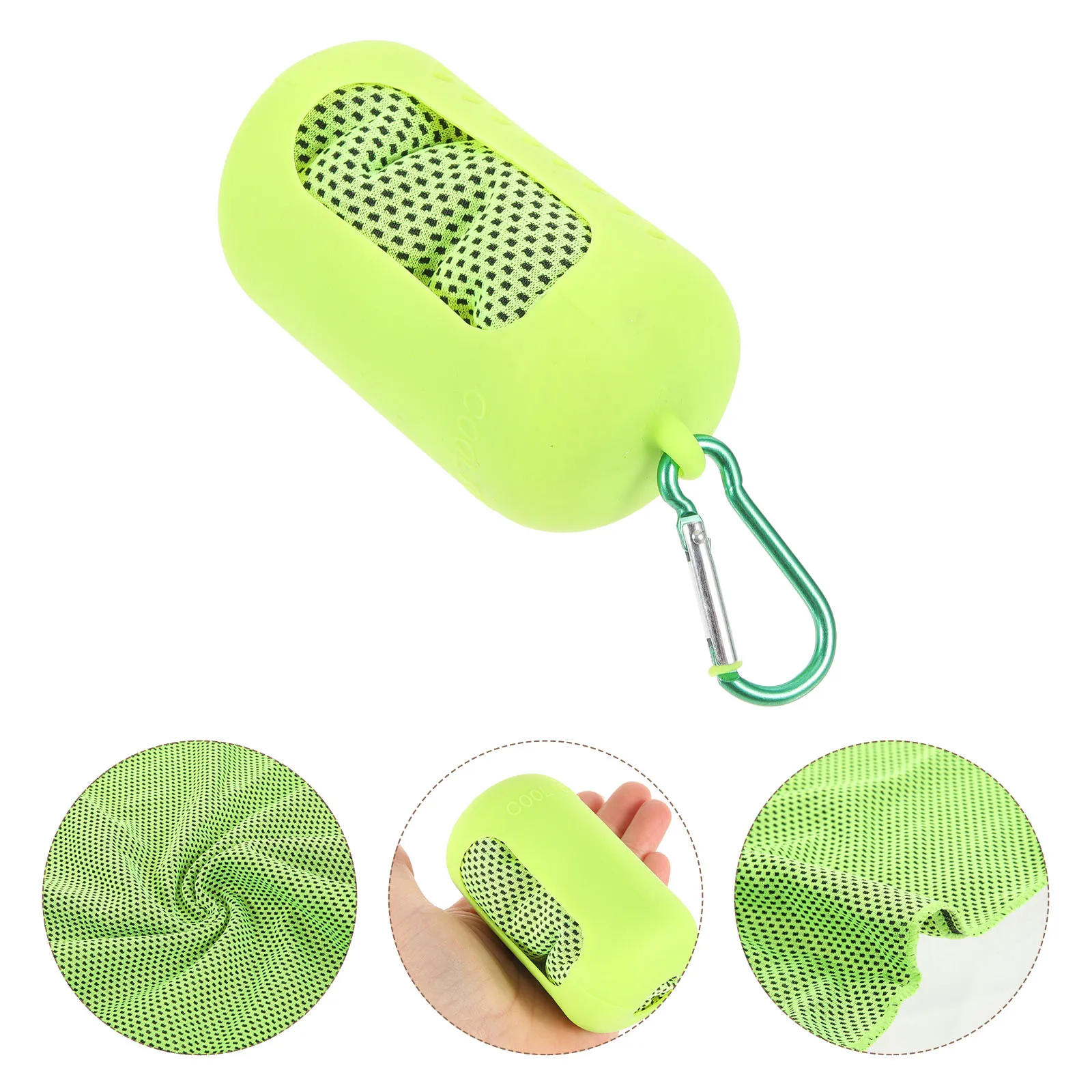 

1Set High Performance Cooling Towel Lightweight Travel Towel with Case Perfect for Running Yoga Gym Fitness Outdoor Sports