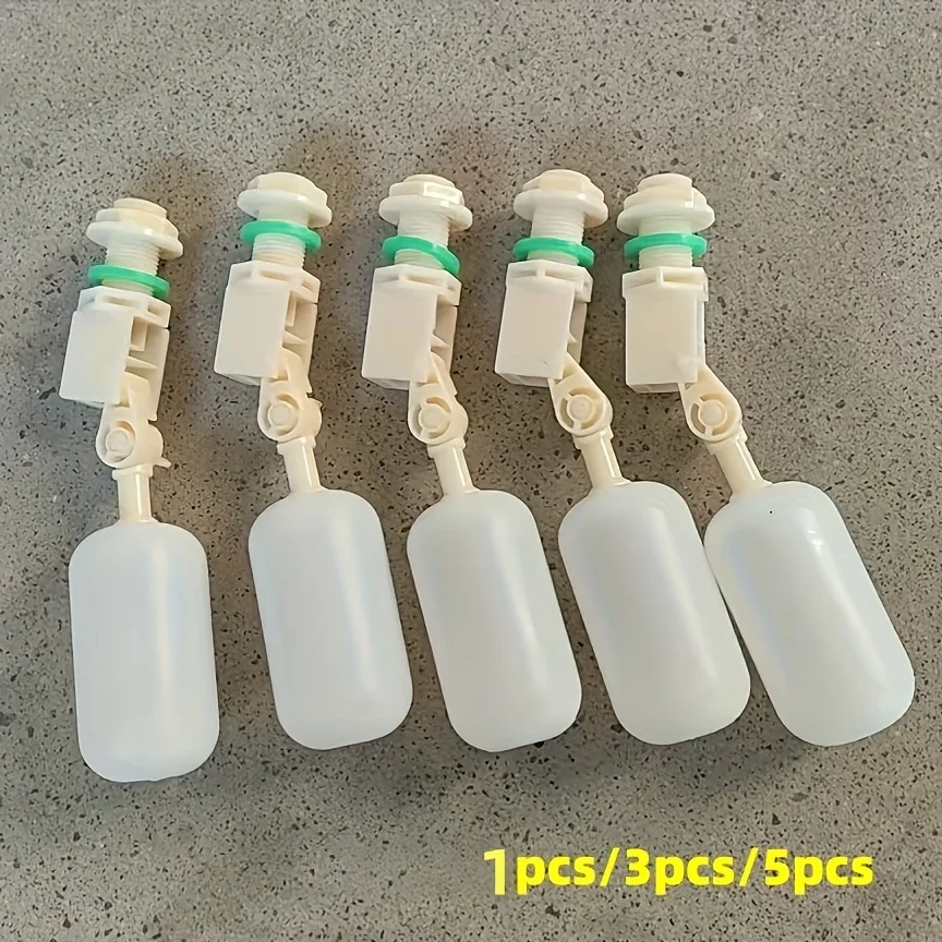 1/3/5Pcs Float Valve For Water‑Level Stabilizing 1/2 Inch Automatic Waterer Auto Water Filler For Livestock Water Troughs