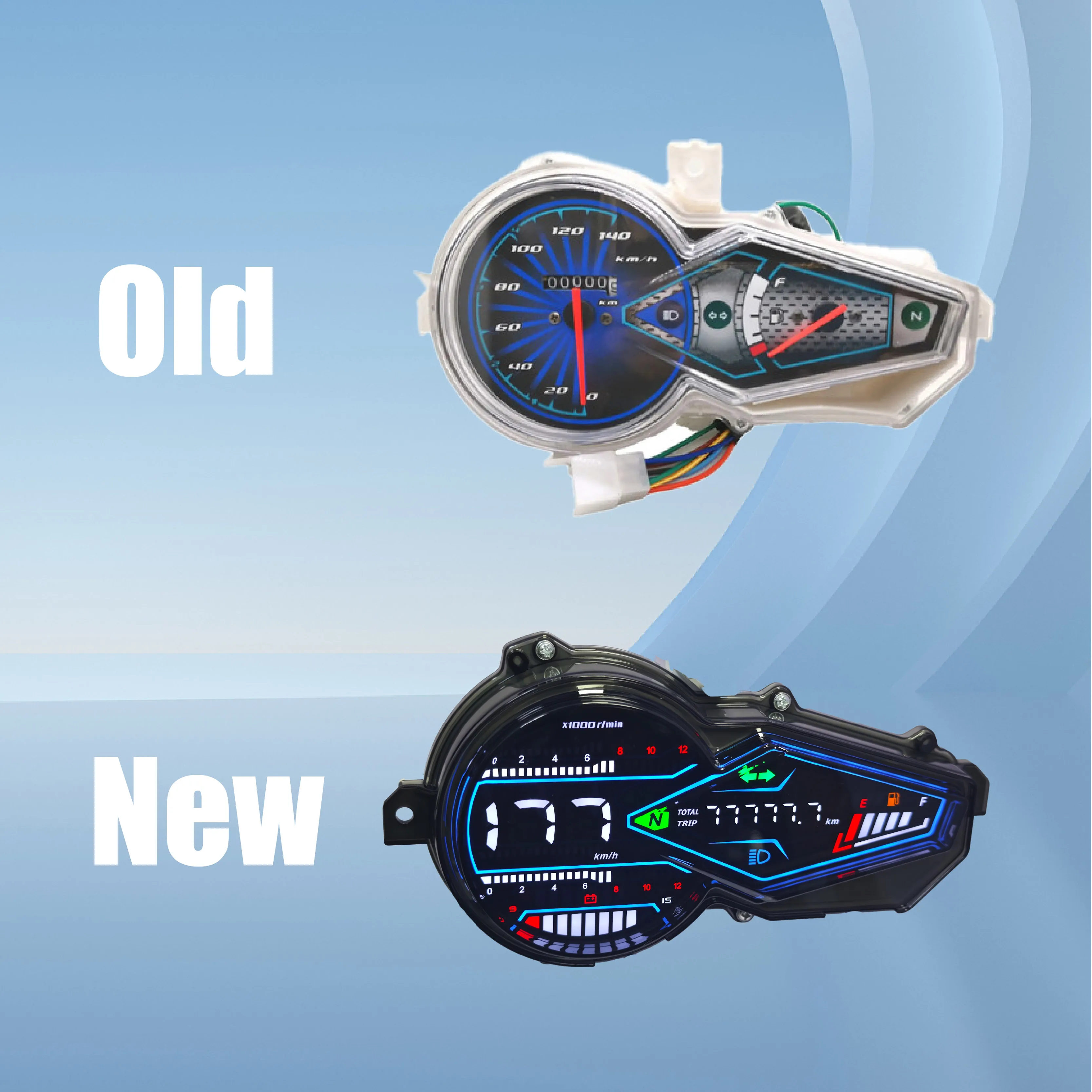 Nuevos Accesorios para Motocicleta, Velocímetro Digital, Panel de Instrumentos, Tacómetro, Tablero para Honda CB110 CB 110