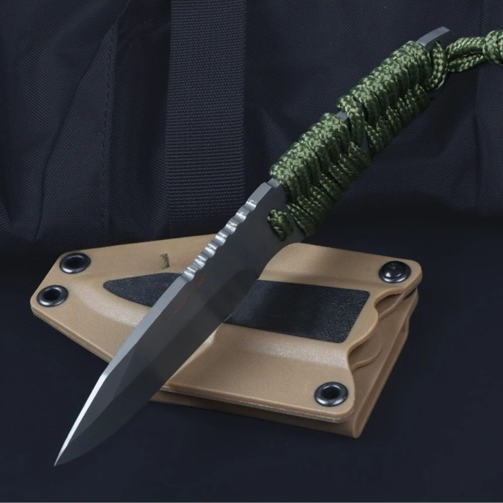 2025 nova qualidade superior bolso dobrável faca lâmina de fibra náilon lidar com facas táticas sobrevivência ao ar livre acampamento caça multiferramenta