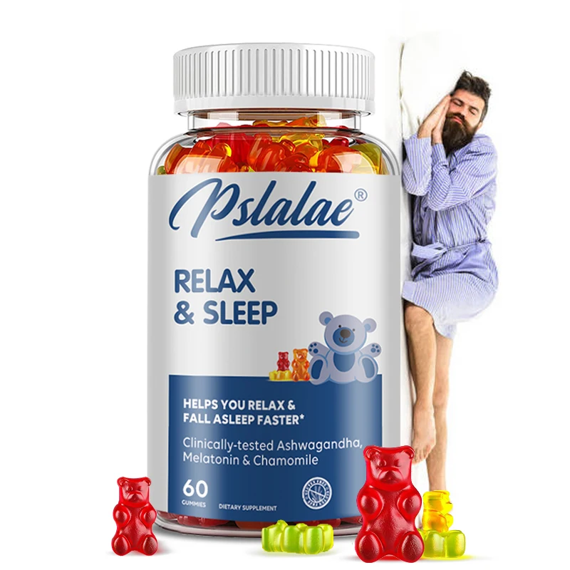 Relax and Sleep - with Melatonin, Supports Relaxation, Stress Relief and Healthy Sleep, Non-GMO, Dietary Supplement