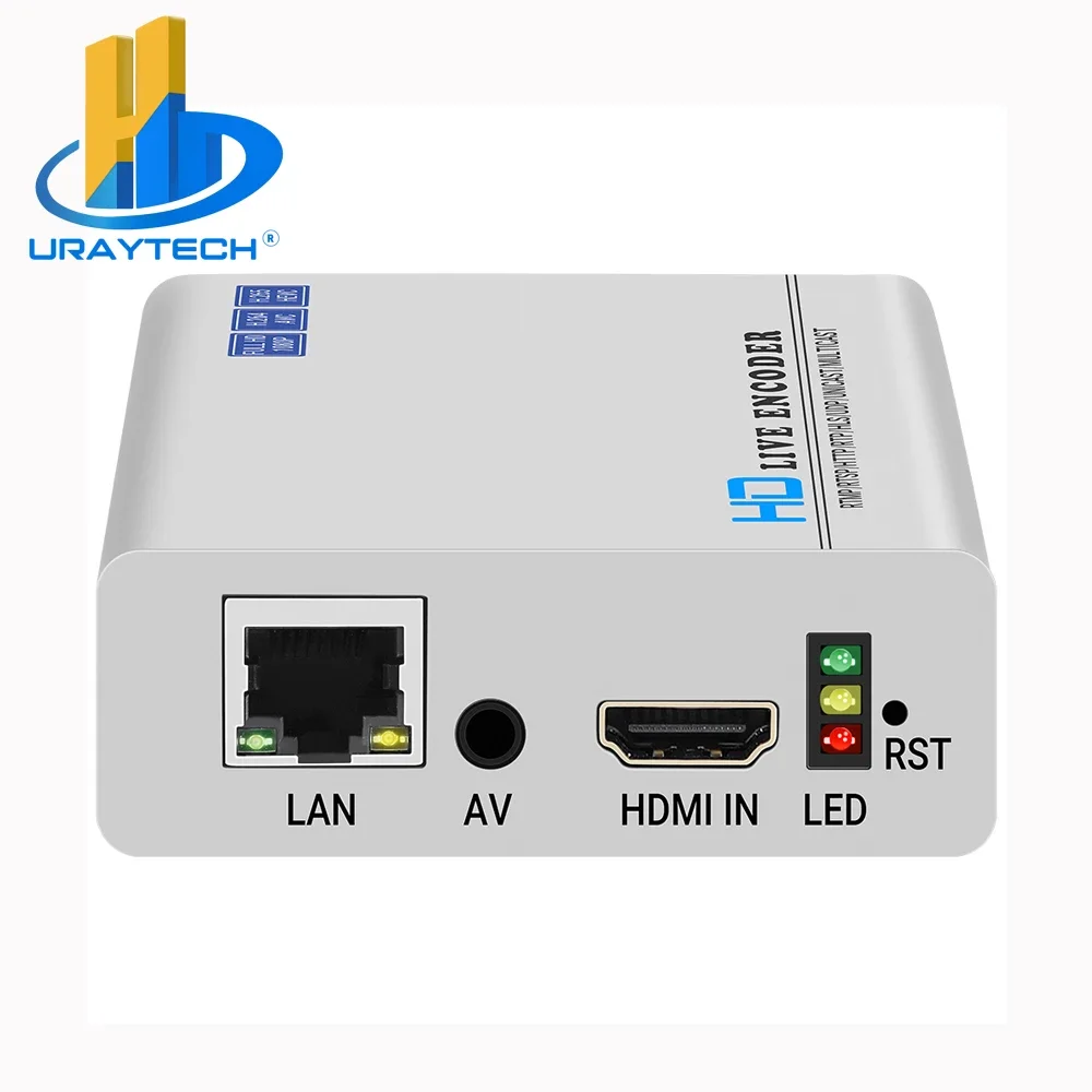 H.265 H.264 HDMI CVBS AV RCA Encoder streaming video Encoder IPTV HD SD Video Encoder trasmissione in diretta con PAL NTSC