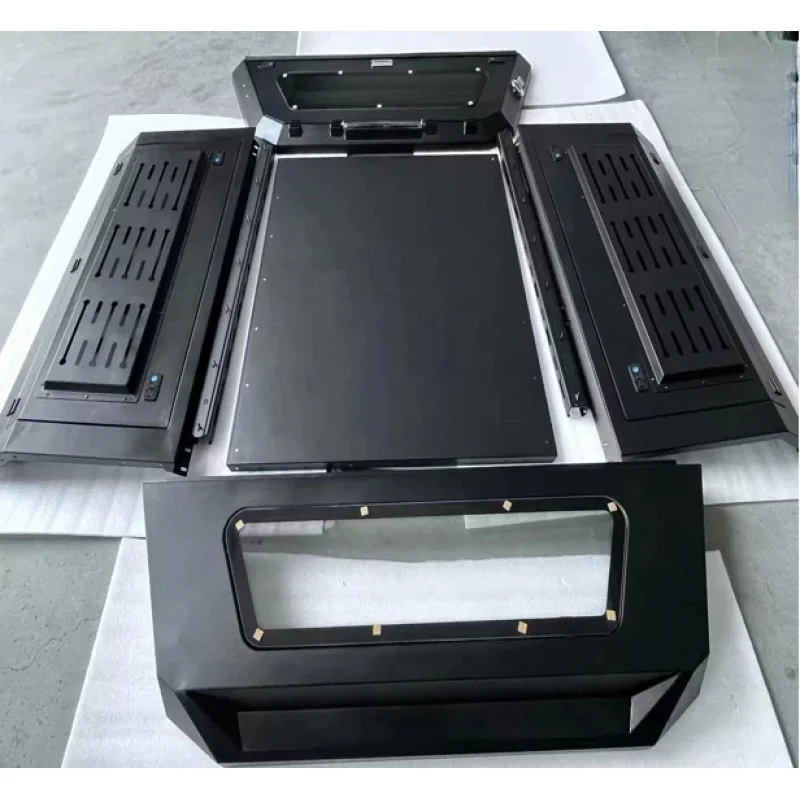 

Hot Selling 4x4 Lightweight Steel Hardtop Canopy Waterproof Pickup Truck Bed Topper Camper Exterior Accessories