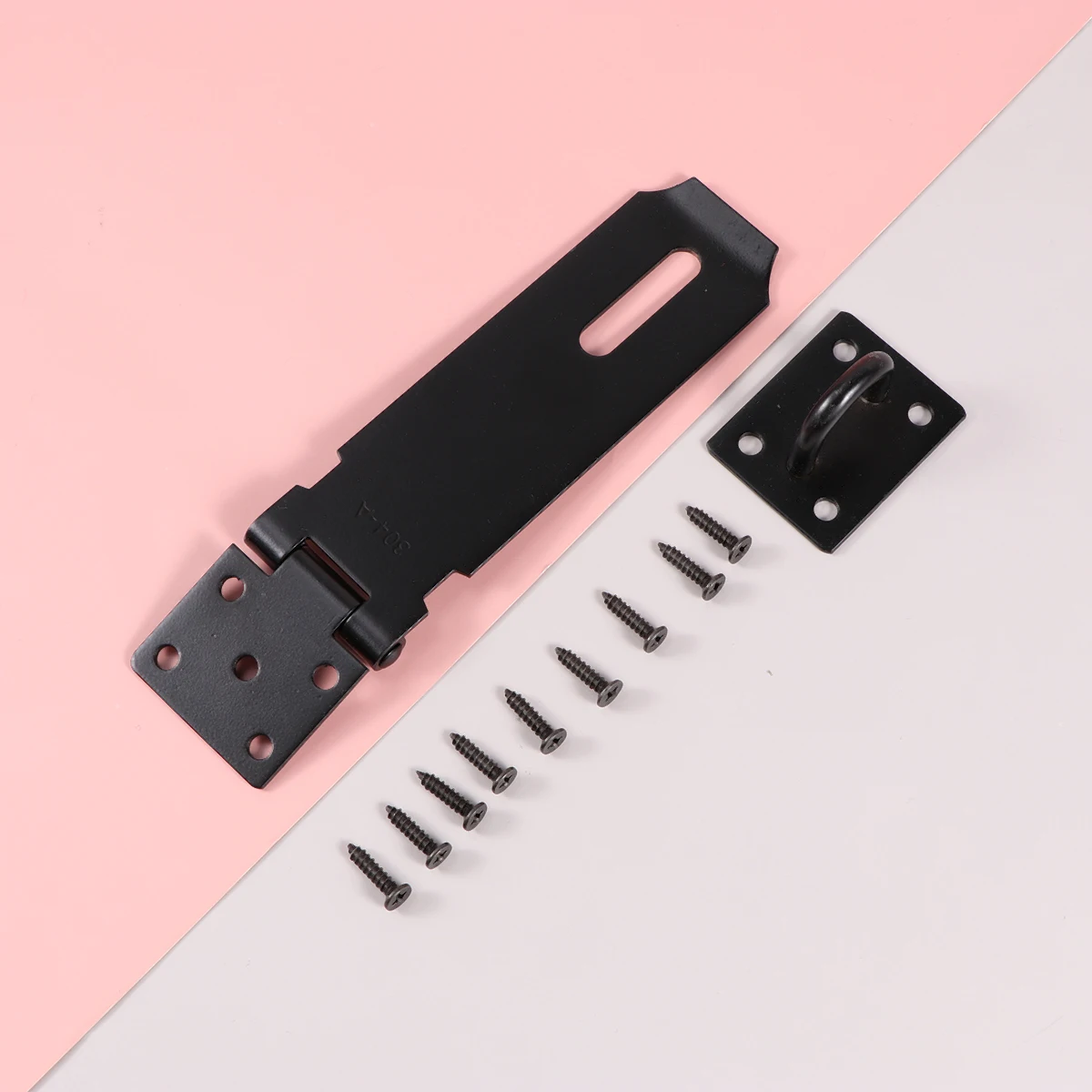 1 قطعة 5 بوصة مزلاج الباب مكافحة سرقة مشبك الثقيلة قفل الأمان للمنزل فندق غير قابل للصدأ نحى إنهاء مزلاج الباب #5