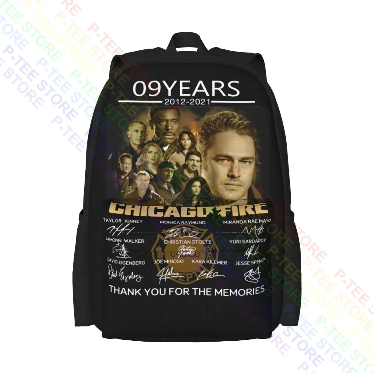 Chicago Fire 09 Years 2012 - 2021 Large Capacity Backpack Vintage Beach Bag Sports Style Bags For Travel