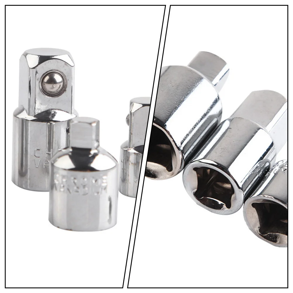 

4pcs Impact Socket Adapter Set Durable Steel Anti-Corrosion For Electric Wrench Drill Driver Ratchet Tools Square Drive Reducer