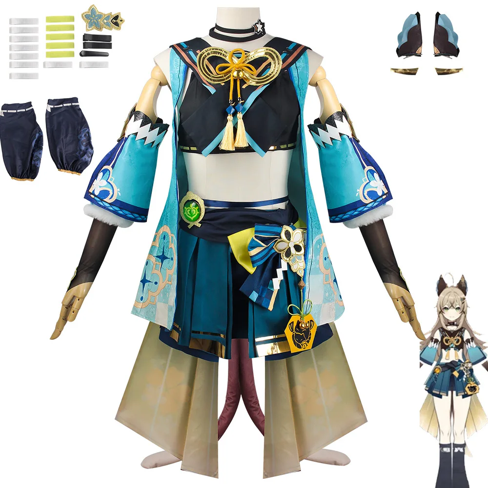 genshin-impact-kirara-cosplay-costume-adult-carnival-uniform-anime-halloween-party-costumes-masquerade-women-game