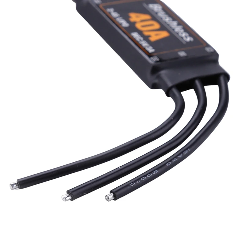 2-4S 40 А бесщеточные Аксессуары для планшетов Запчасти для контроллера скорости двигателя для квадрокоптера вертолета RC FPV (стандарт)