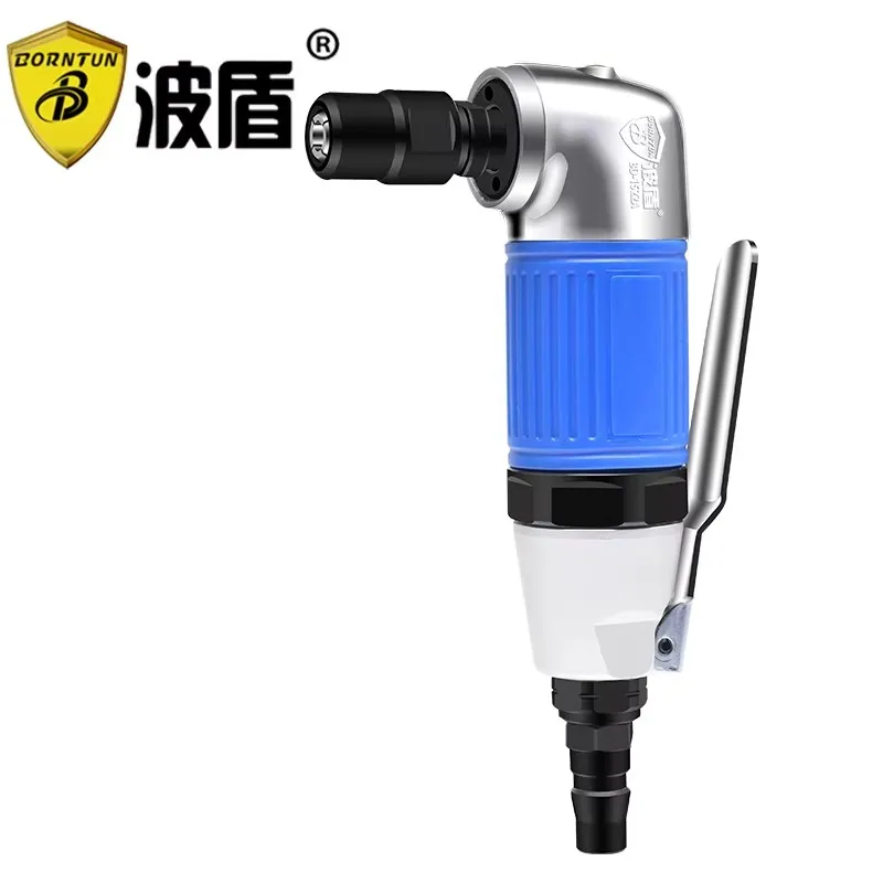 Bodun 90-Degree Pneumatic Engraving Machine Elbow Grinder Right-Angle Air Grinder Air Grinder Bd-1522
