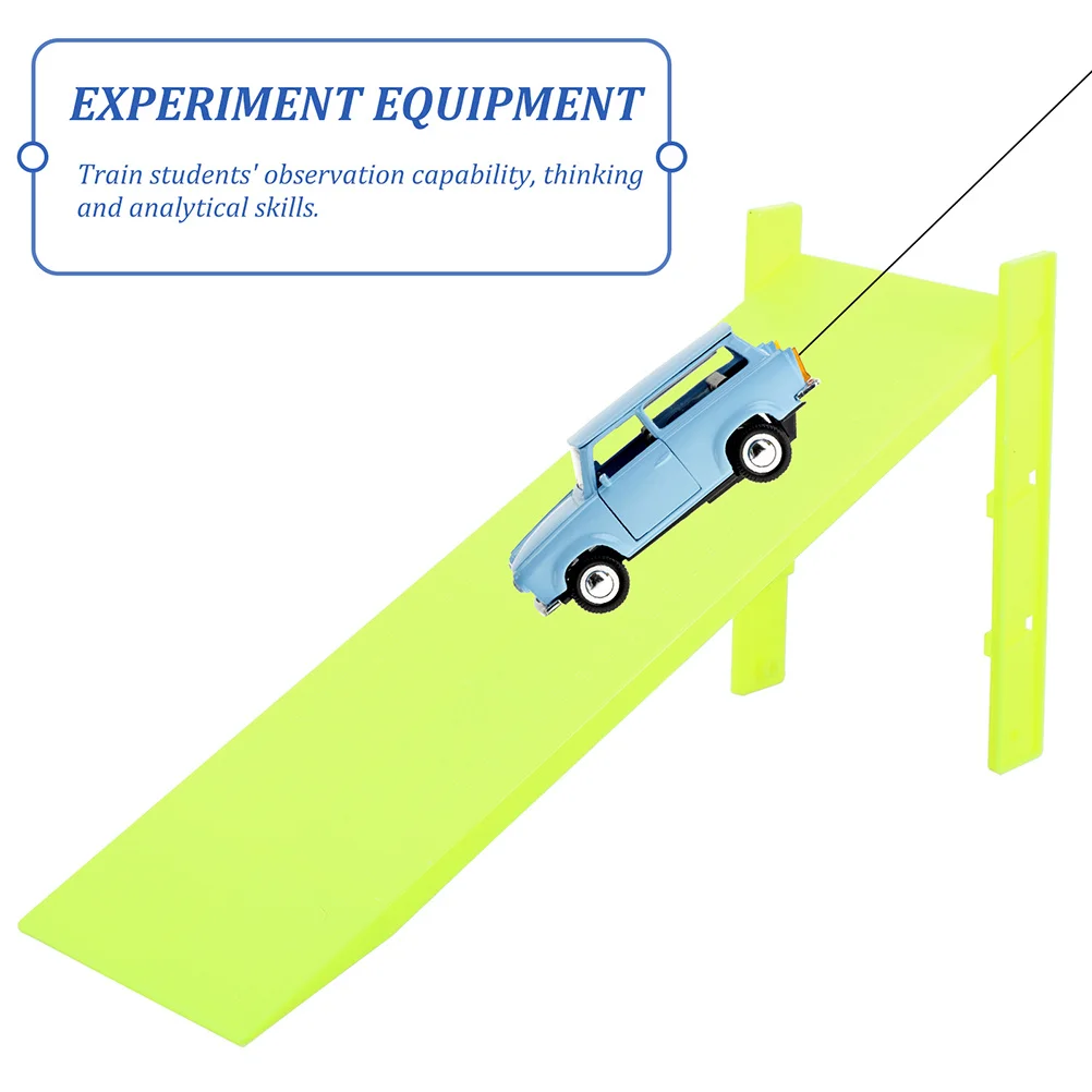 Placas inclinadas de plástico para experimentos de física, equipo de enseñanza de física de Color aleatorio, uso escolar, 3 uds.