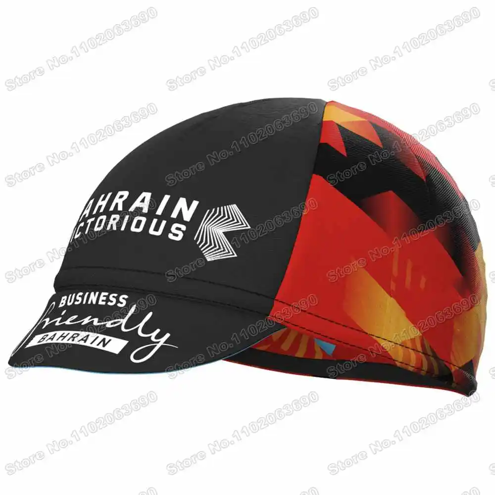 2023 BAHRAIN VICTORIOUS Cycling Caps Road Summer Men Women lightweight Bike Headwear Bicycle Cycle Cap Hats Casquette Cyclisme