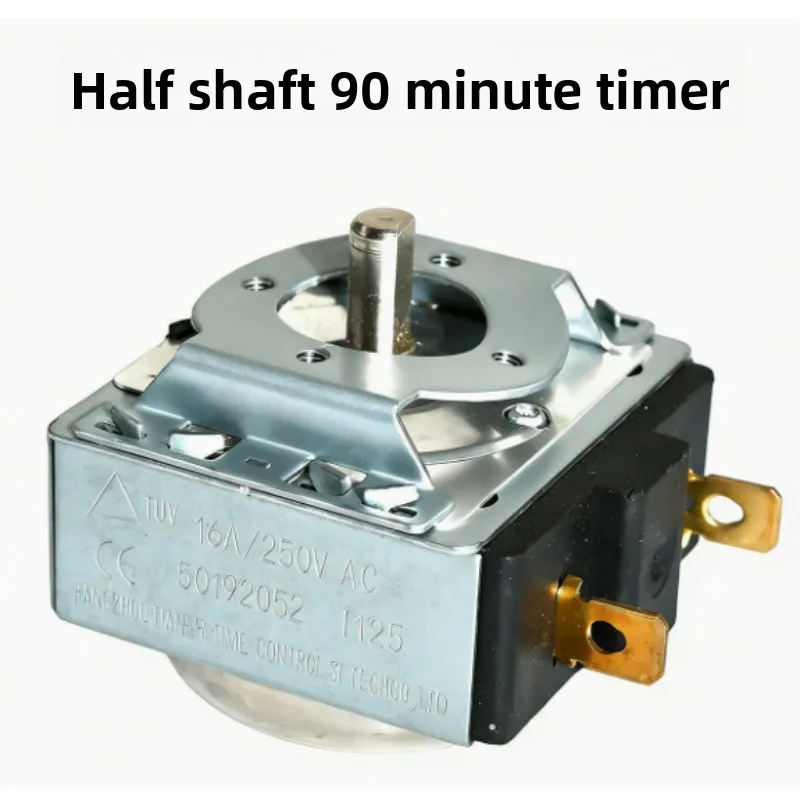 60/90 Min Two-Leg Timer Switch with Ringing Half Shaft Accessories for Disinfection Cabinet Steamer Home Appliances