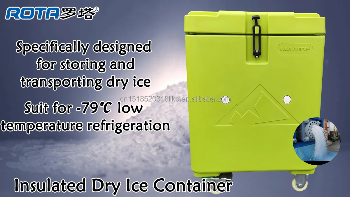 Insulated Totes For Frozen Food Medical Transport Dry Ice Totes Thermal Insulated Container