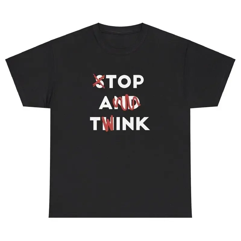 T-shirt dr�le Twink, humorisme adulte inappropri�, blagues, T-shirt graphique G�n�ration Z, v�tements pour femmes, mode Harajuku Y2K, haut tendance