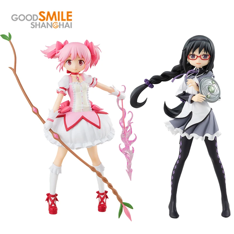 

In Stock Original GSC POP UP PARADE Puella Magi Madoka Magica Kaname Madoka 16Cm Anime Figurine Model Toys for Boys Gift