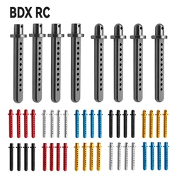 Support de colonne de coque de voiture RC en métal, support de poteau de carrosserie avec clips R, mise à niveau de la colonne de coque, 1/10 RC Inoler, Axial SCX10