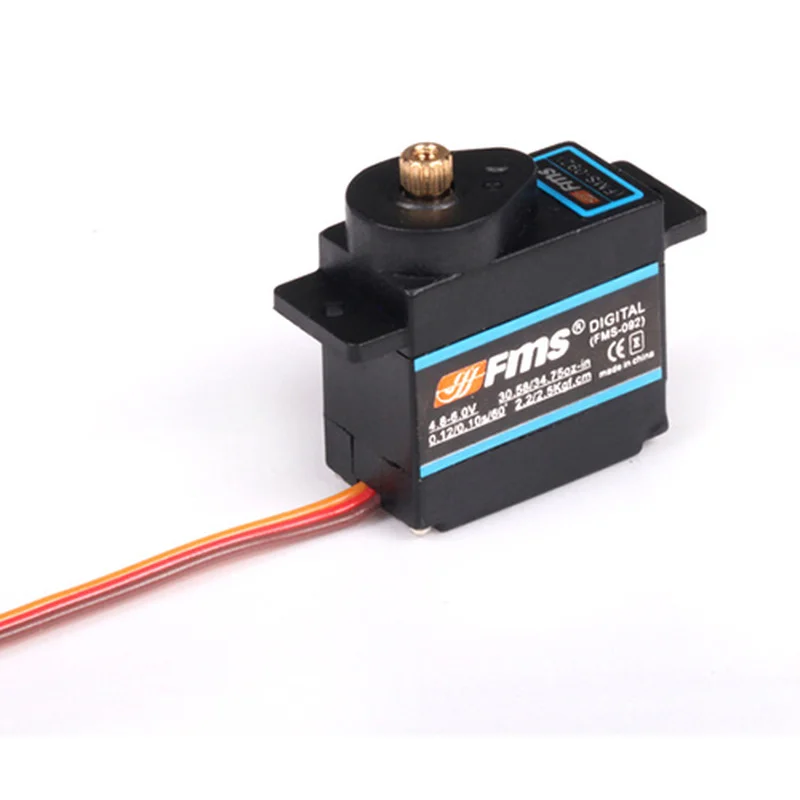 Rochobby modelo avião servo peças 9g 17g 25g digital servo plástico metal brinquedos de controle remoto para aficionados