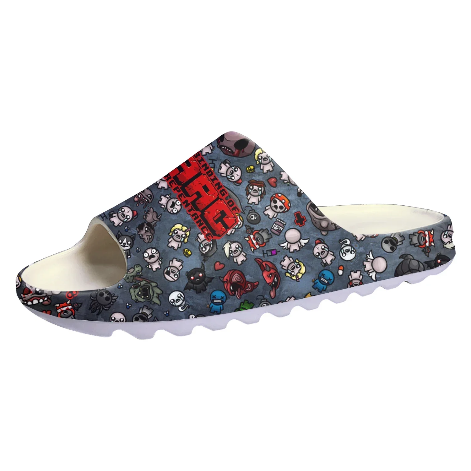 

Повязка Исаака, тапочки на мягкой подошве на заказ, мужские и женские подростковые домашние сабо с героями мультфильмов, обувь для воды на сандалиях