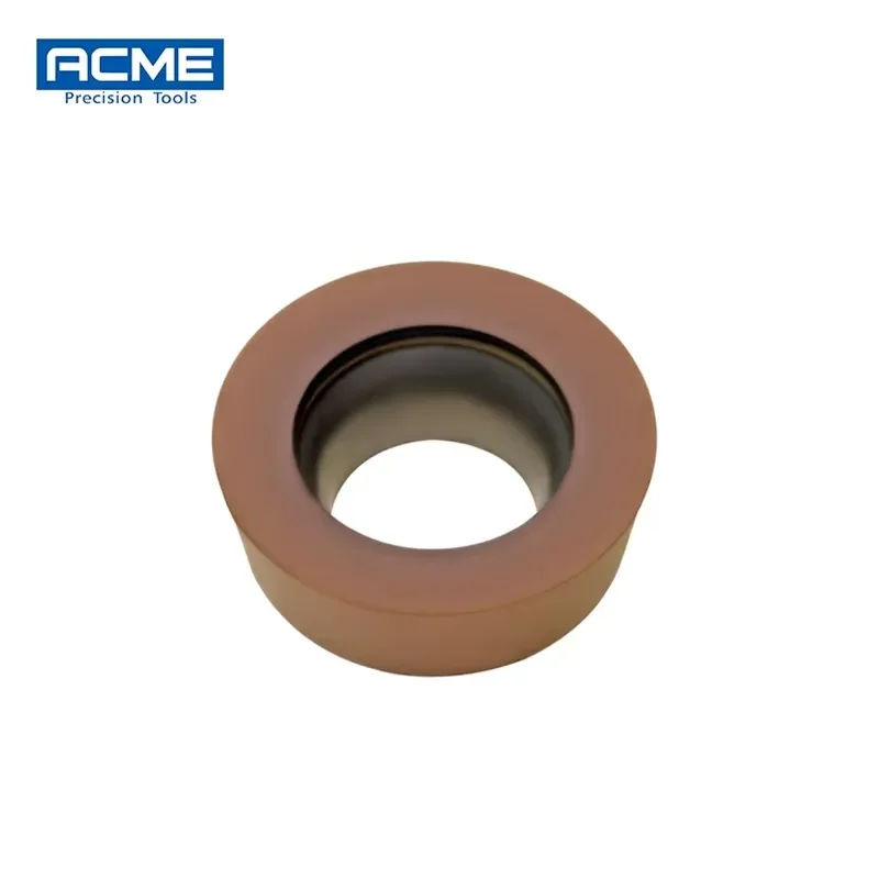 Ultra-fine Square Shoulder Carbide PVD Coated Milling Inserts RPMW1003MO-TT High-Precision OEM Applications 5-Axis