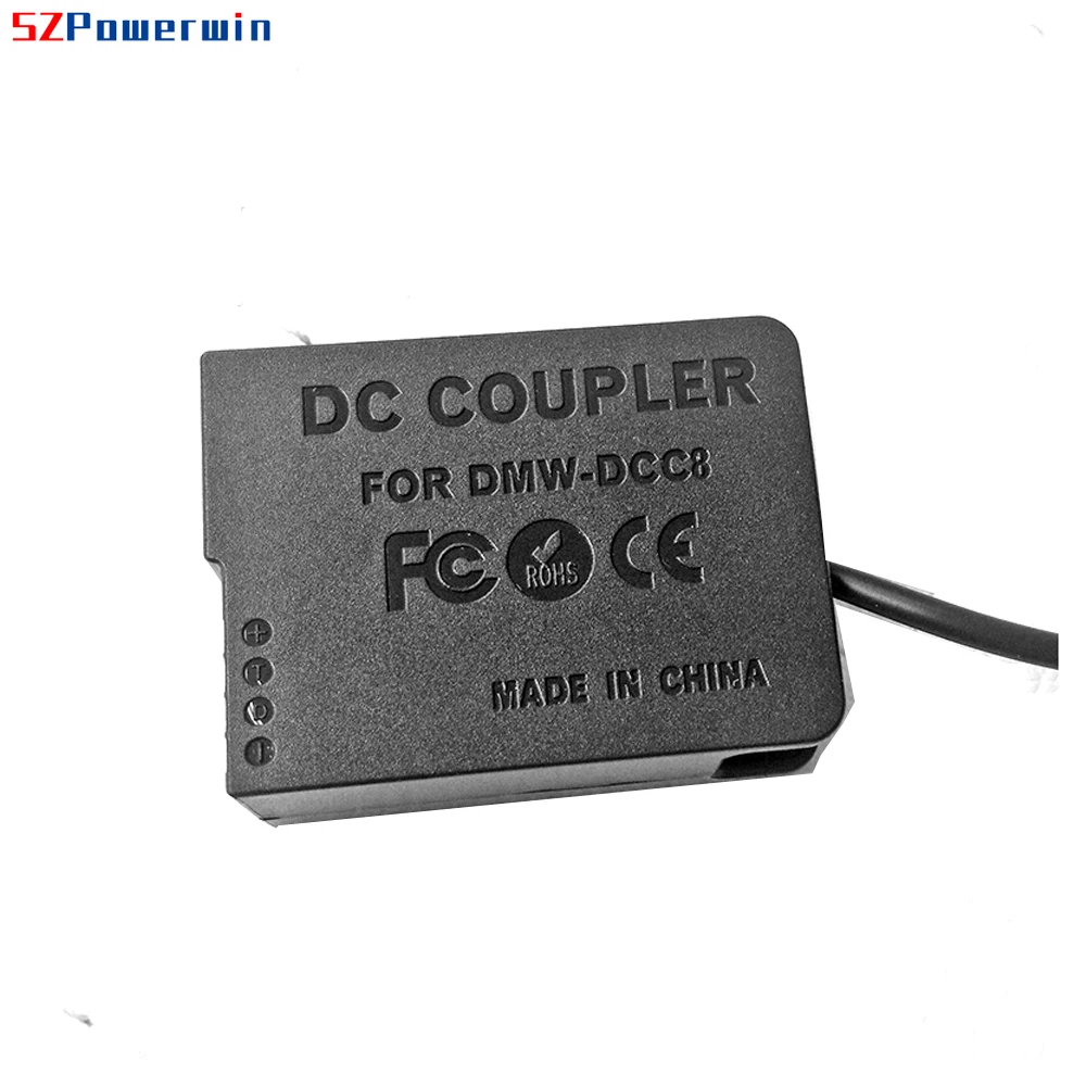 Powerwin DMW-AC8 + DMW-DCC8 كاميرا محول DMW-BLC12 الدمية بطارية المقرنة AC8 DCC8 امدادات الطاقة ل FZ1000 FZ300 FZ200 G7 G6 G5