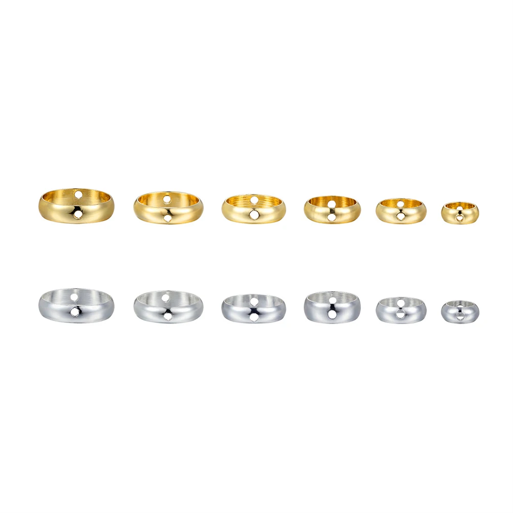 

20 Pcs Accessories Durable Earring Metal Earring Ring Links Metal Ring Bracelet Components Circular Jewelry Parts