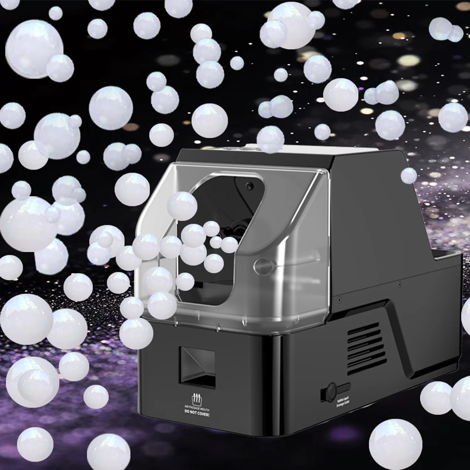 เครื่องทำฟองควัน 3-in-1, เครื่องทำฟองควัน 450W พร้อมรีโมทไร้สาย, สร้างฟองควัน, ฟอง, ควัน