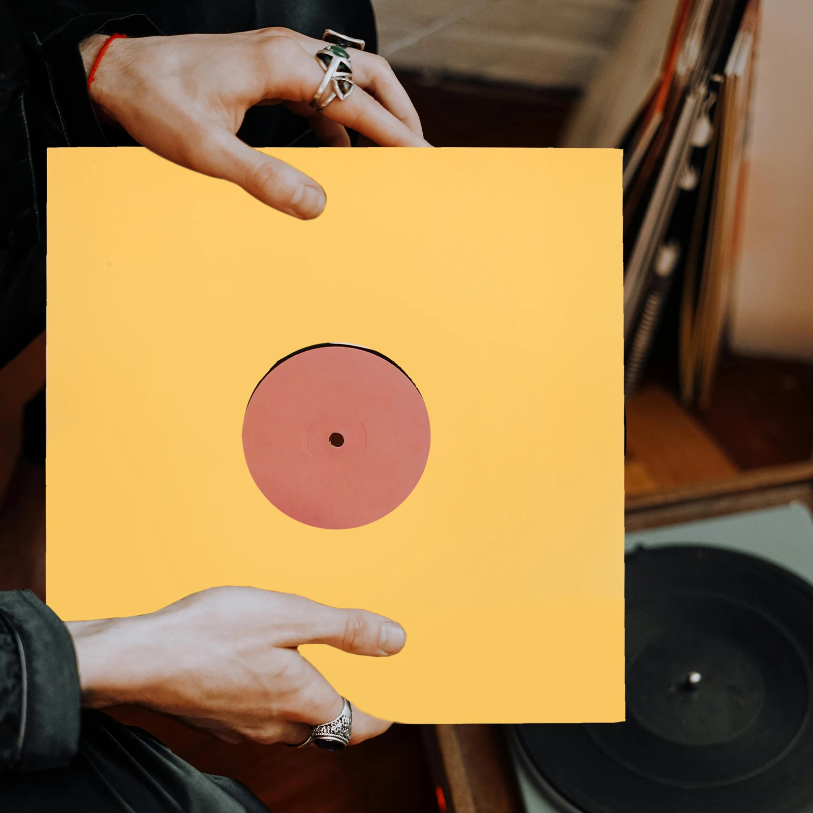 

10 PCS Record Sleeve Vinyl Inner Sleeves Outer Covers Envelope Jackets for Records Kraft Paper Album