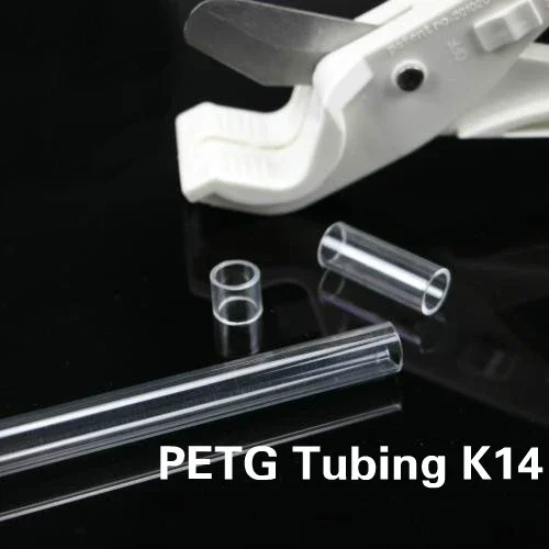 computer water cooling PETG 10*14mm length 500mm high quality hard tube high transparent PETG tube