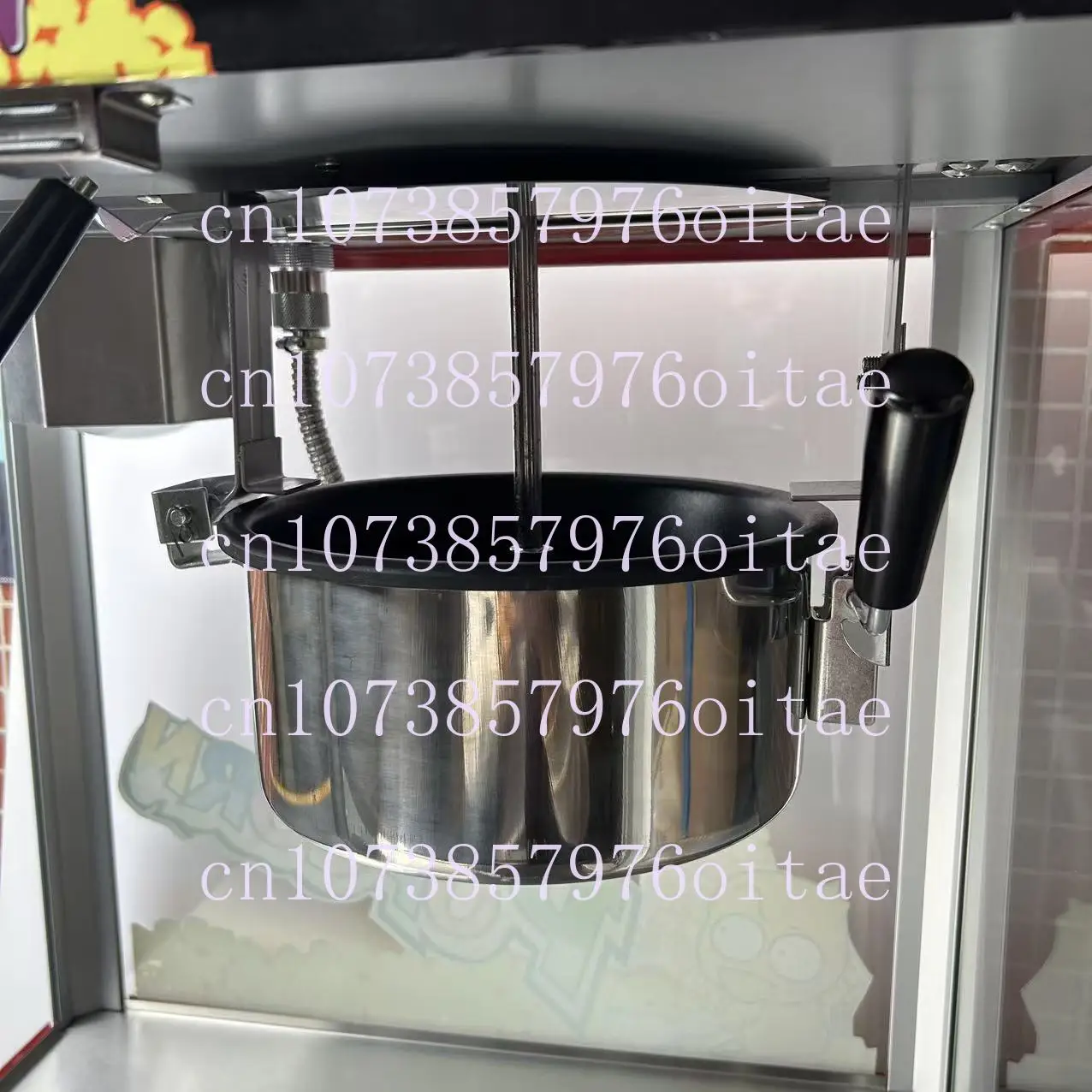 Popcorn Machine Spherical Pot Accessories - Huili 3-Hole 25mm & Otele 2-Hole 15mm Non-Stick Stirring Liner