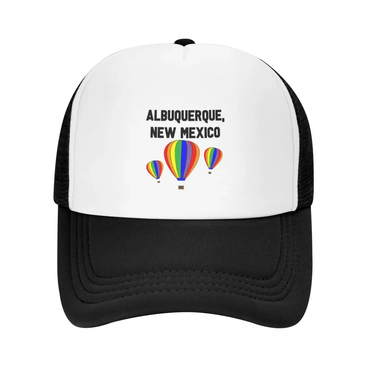 Albuquerque New Mexico, National Balloon Fiesta Baseball Cap New Hat Big Size Hat Streetwear Hats Man Women's