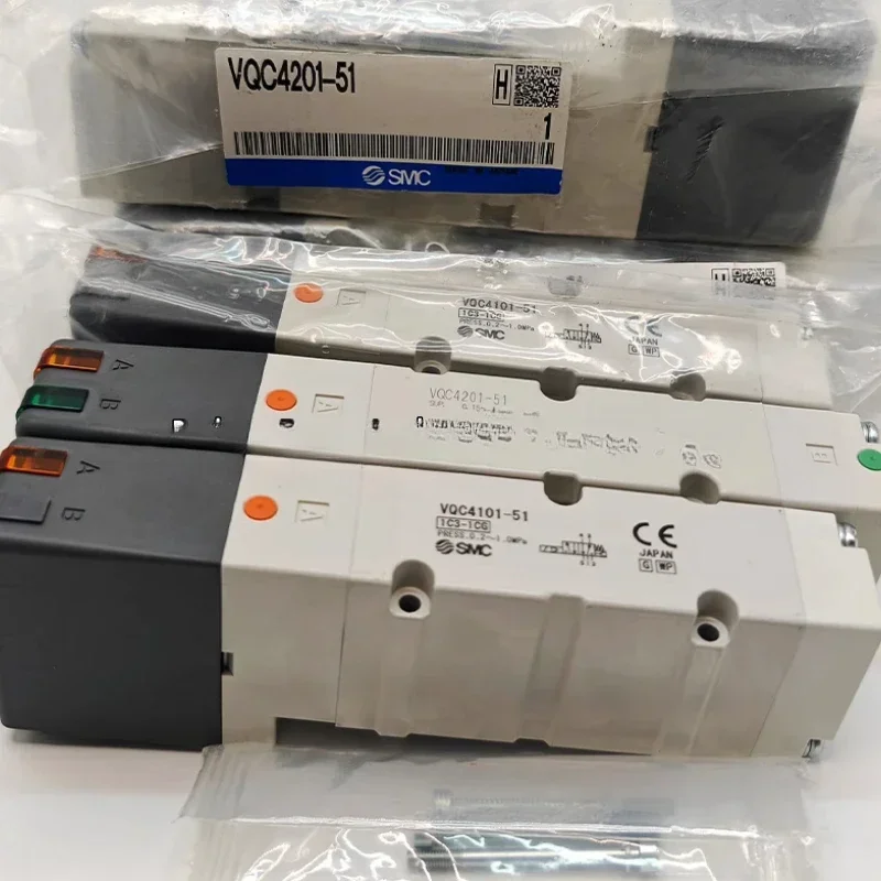 VQ4100-51 VQ4100-5 VQ4301-5 VQ4301-51 VQC4301-5 VQC4301-51 VQ4401-5 VQ4401-51 새로운 오리지널 SMC 솔레노이드 밸브