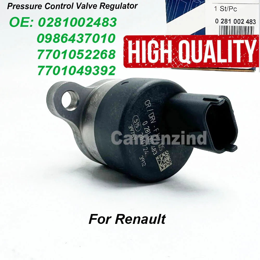 

0281002483 High Quality Pressure Control Valve Regulator fit for RENAULT 0986437010 7701052268 7701049392