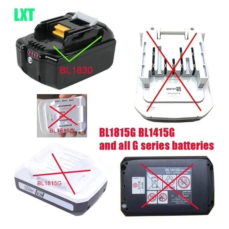 MT18SNAP Adapter Converter，For Makita 18V Lithium Battery Convert To for Snap on 18V CTB8185 CTB7185 CTB8187 Tool Easy Install