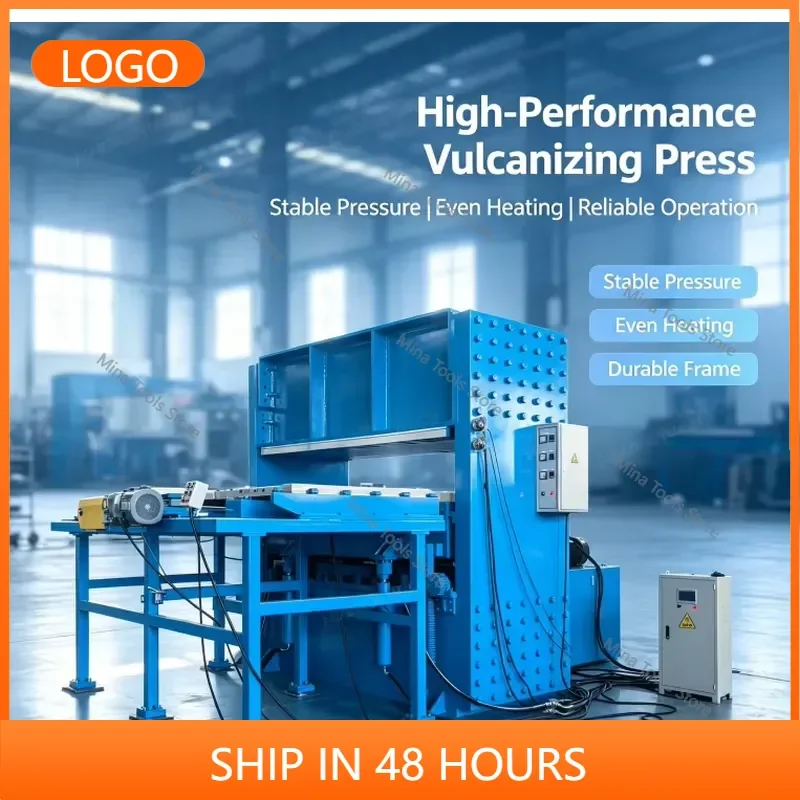 Silicone Rubber Vulcanizing Press Machine Multi Layer PLC Control Large Plate Commercial Curing Unit Heavy Durable