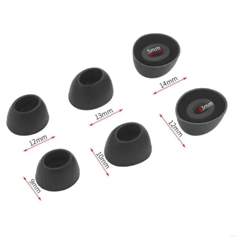 1 набор мягких силиконовых ушных наконечников для W300BT Шумовые наушники для шеи для различных моделей наушников в уш