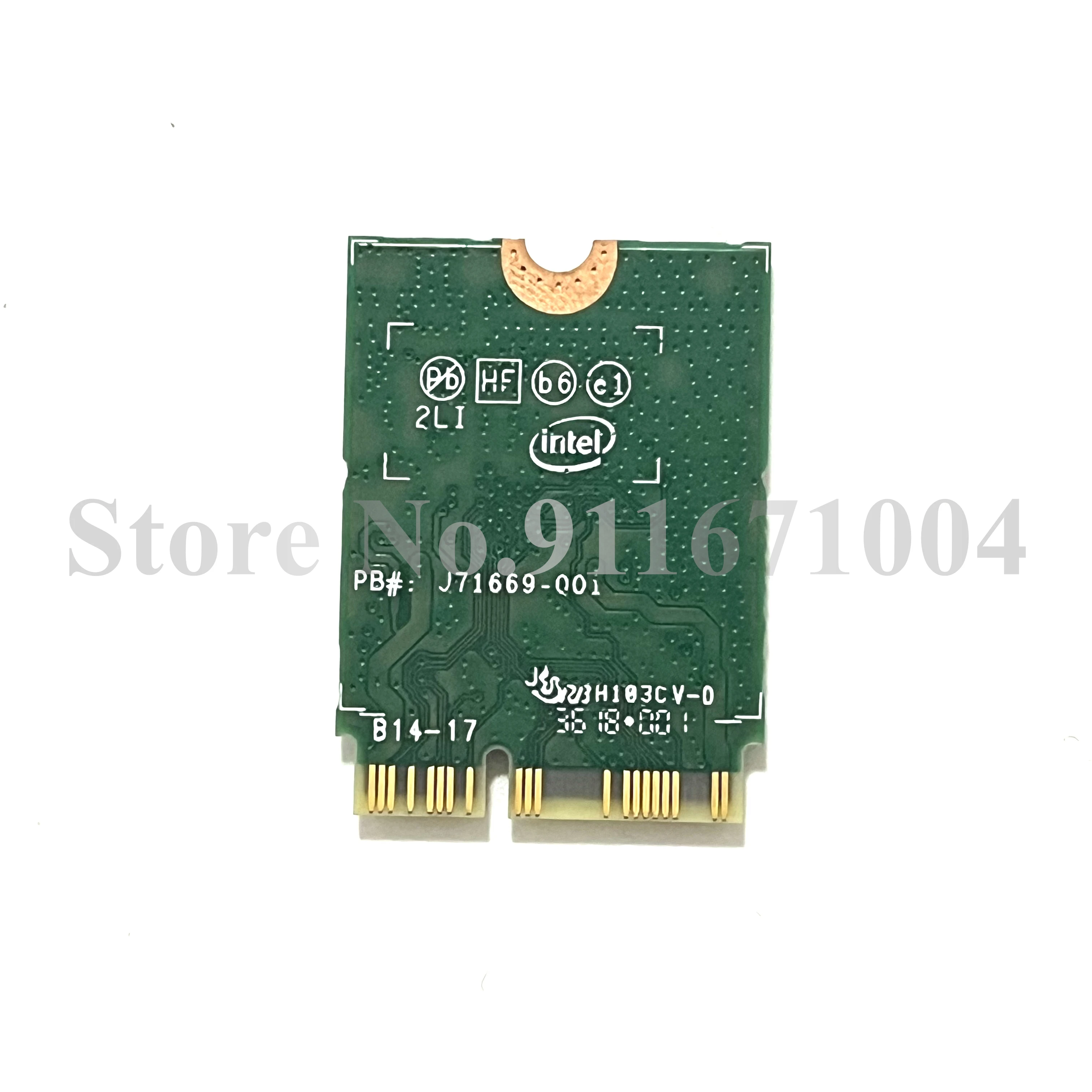 For Intel 9462NGW 433M 9560NGW 1750M 2.4G&5G Dual Band NGFF CNVI 802.11AC Wireless Wifi Network Card Fit for Bluetooth 5.0