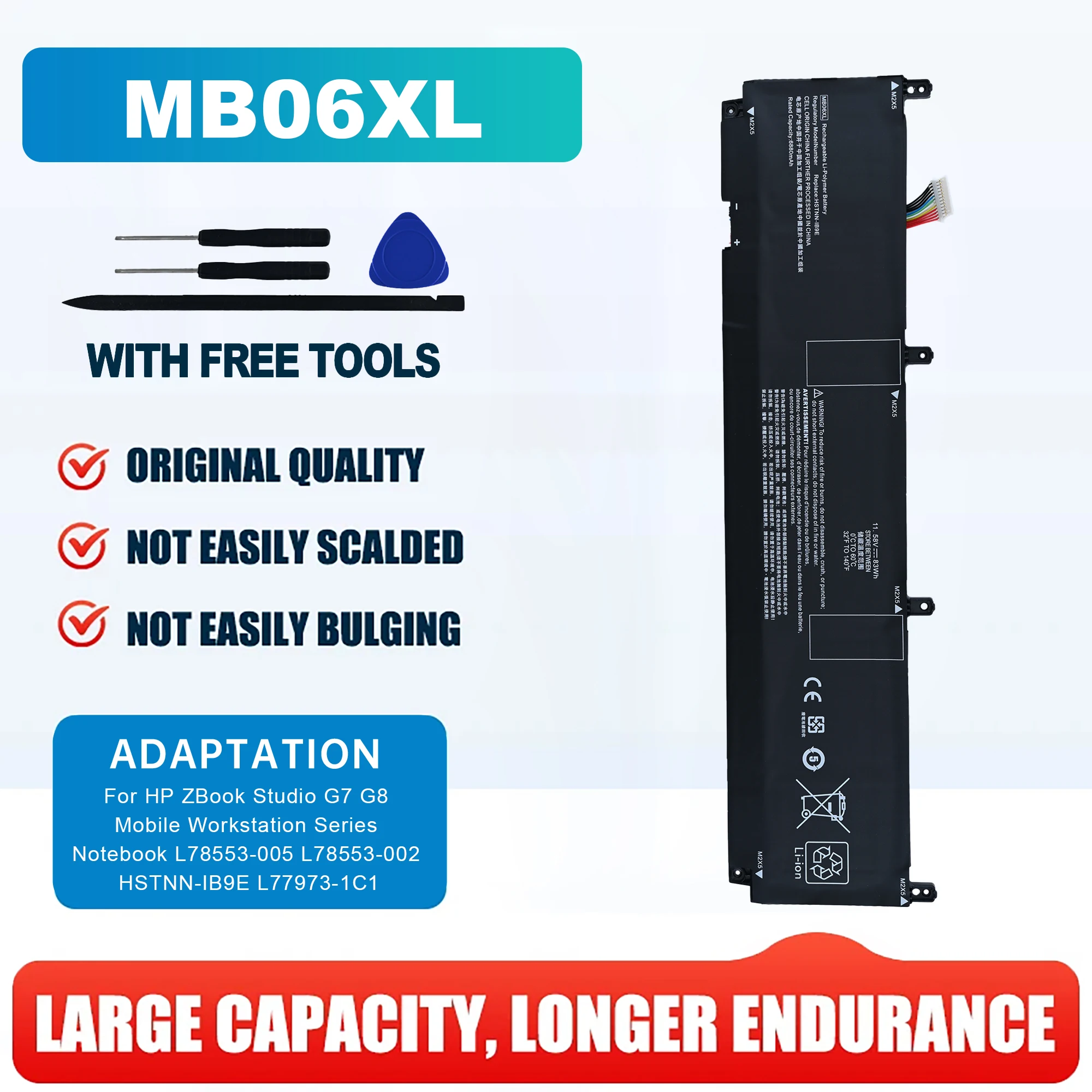 MB06XL Laptop Batte…