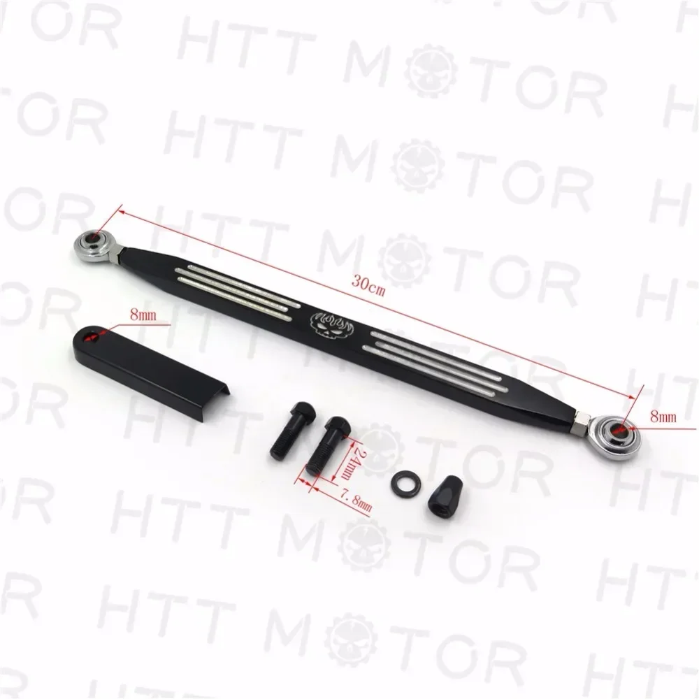 

Motorcycle Skull Shift Linkage for Harley 86-later Softail, Touring and Trike Electra Glide Classic EFI FLHTCI FLHT Black