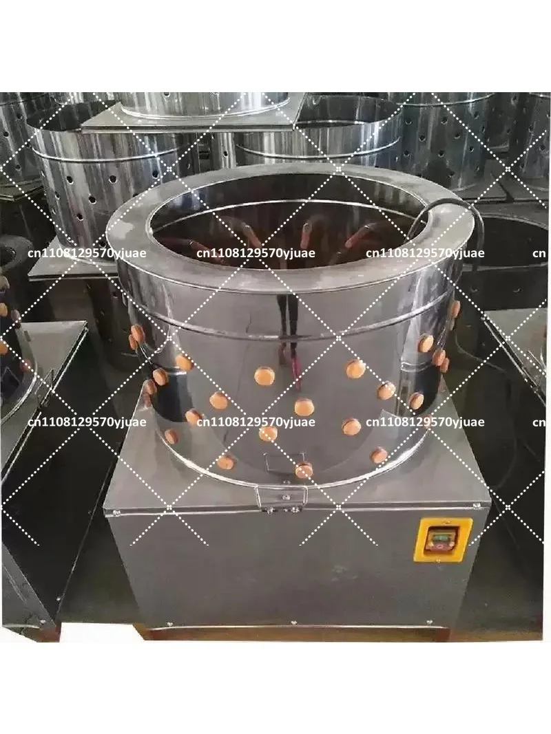 Commercial Chicken Plucker Machine High Efficiency Feather Removal Poultry Processing Equipment