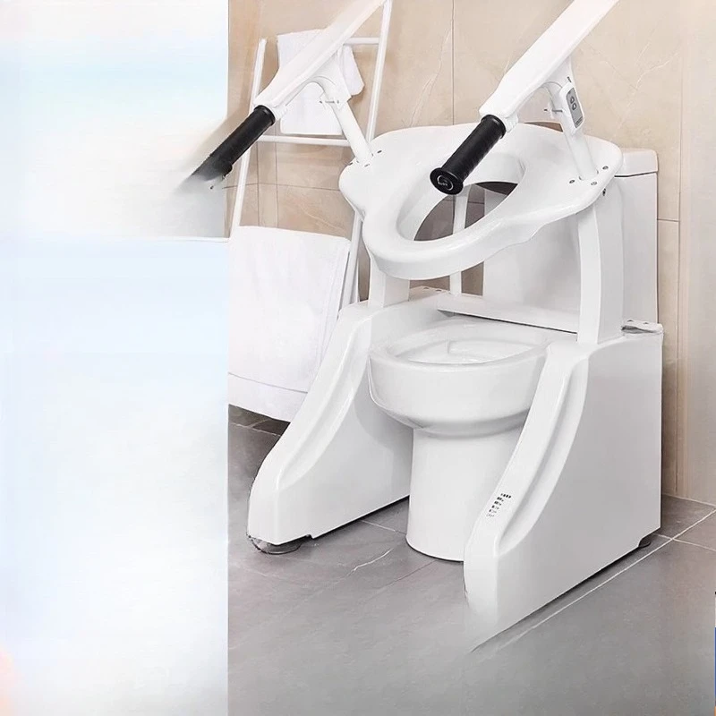 

Electric toilet lift aid, smart home, adjustable toilet chair